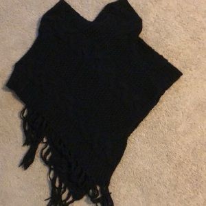 Joie Soft Knit Cotton Cashmere Cape